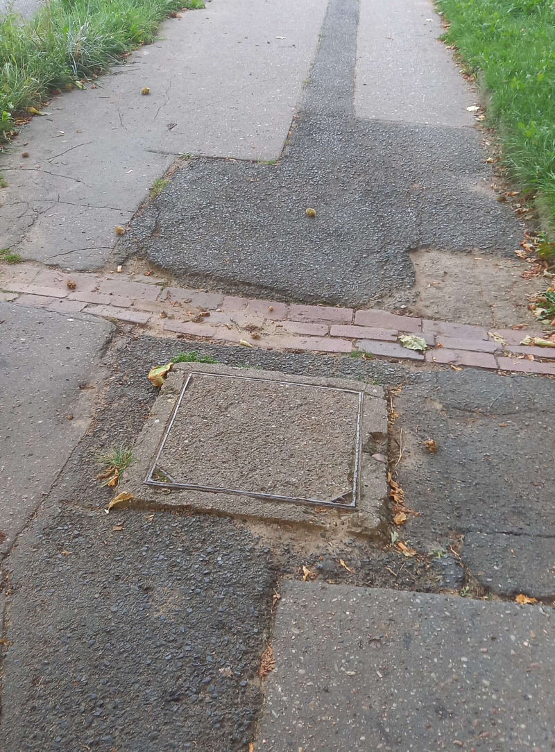 3/6 Chodniki w Gorzowie: Nierówności sięgają kilkunastu centymetrów