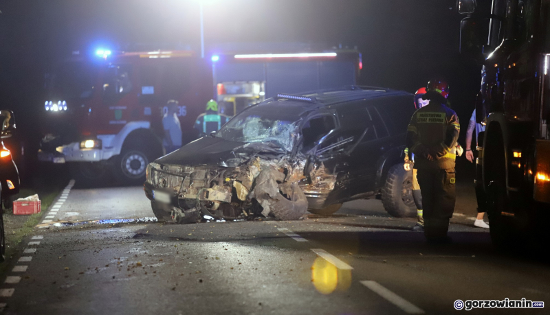 6/7 Zderzenie jeepa i hyundaia na DK22 koło Gorzowa