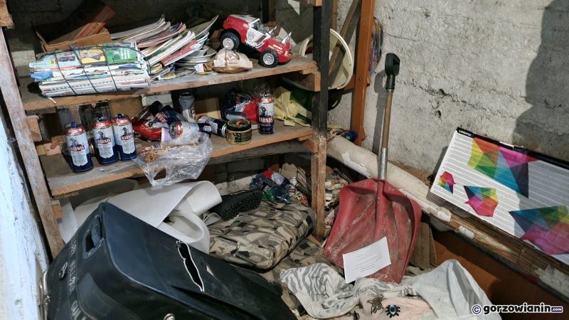 5/7 Bezdomni koczują w piwnicach przy ul. Słonecznej w Gorzowie