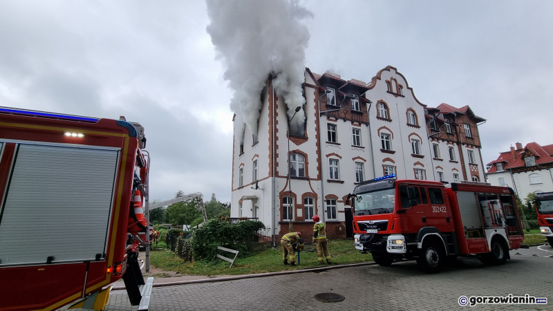 5/9 Pożar mieszkania przy ul. Jasnej w Gorzowie