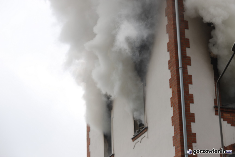6/9 Pożar mieszkania przy ul. Jasnej w Gorzowie