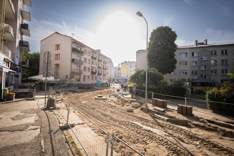 15/16 Wznowiono prace przy ul. Hawelańskiej i Wełniany Rynek w Gorzowie