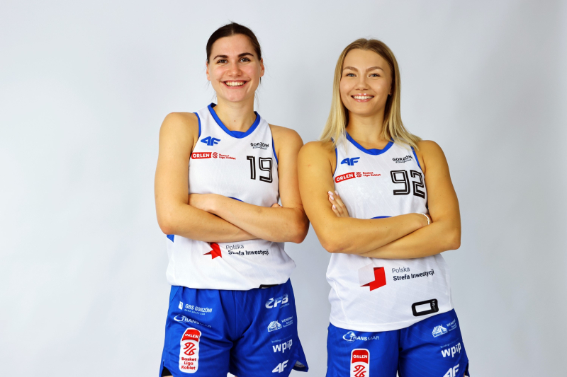 26/35 Koszykarki z Gorzowa stanęły przed... obiektywem