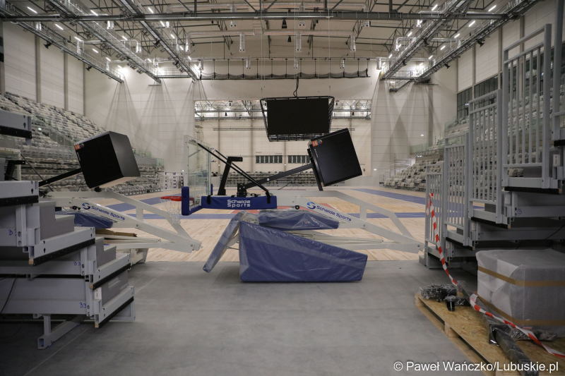 3/12 Hala Arena Gorzów przed oficjalnym zakończeniem prac