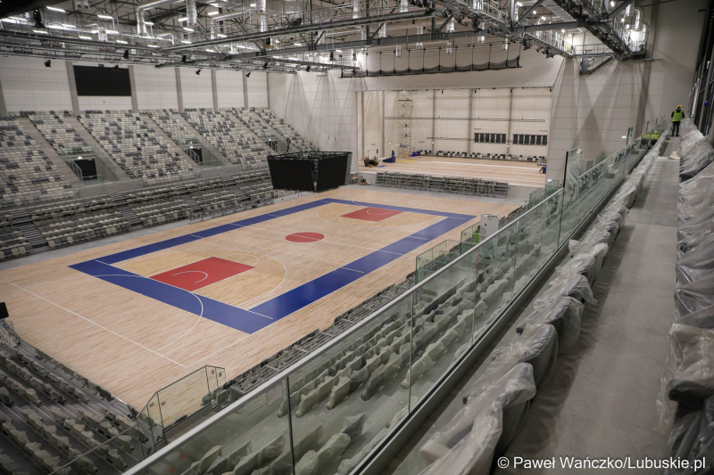 5/12 Hala Arena Gorzów przed oficjalnym zakończeniem prac