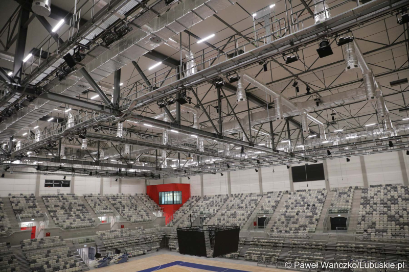 6/12 Hala Arena Gorzów przed oficjalnym zakończeniem prac