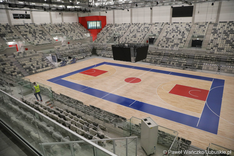 9/12 Hala Arena Gorzów przed oficjalnym zakończeniem prac