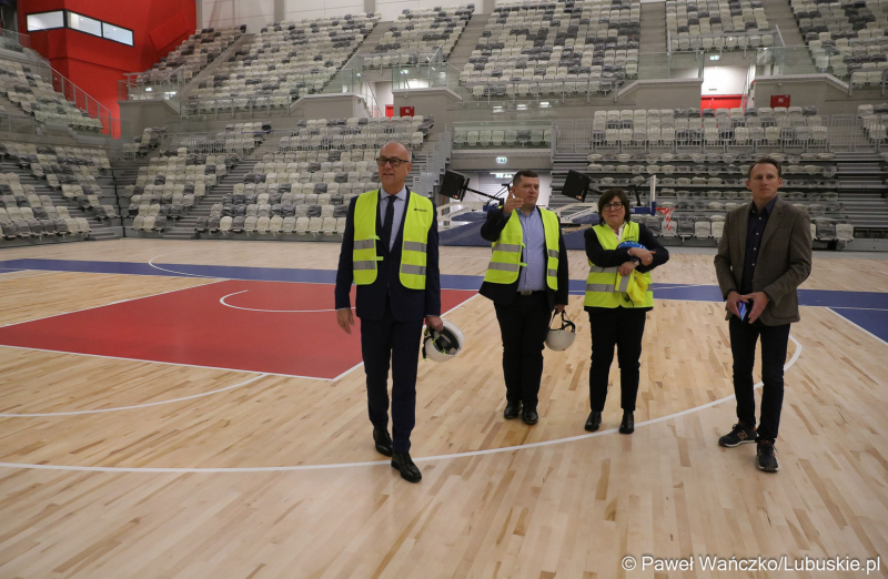 12/12 Hala Arena Gorzów przed oficjalnym zakończeniem prac