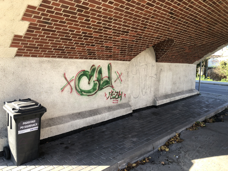 3/7 Grafficiarze opanowali gorzowską estakadę