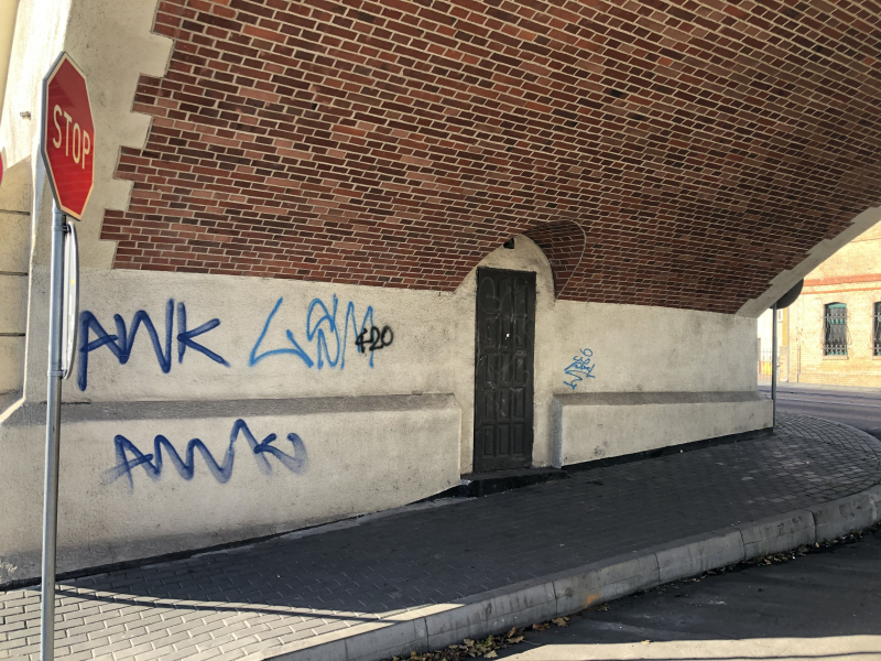 4/7 Grafficiarze opanowali gorzowską estakadę