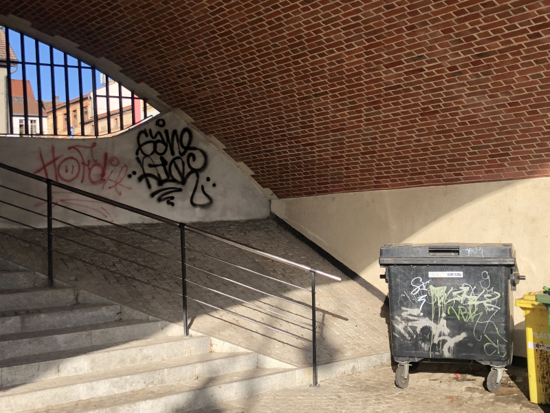 5/7 Grafficiarze opanowali gorzowską estakadę