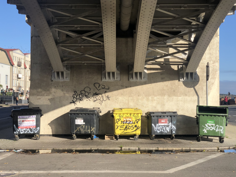 6/7 Grafficiarze opanowali gorzowską estakadę