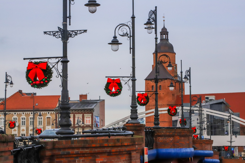3/7 Trwa montaż świątecznych ozdób w Gorzowie