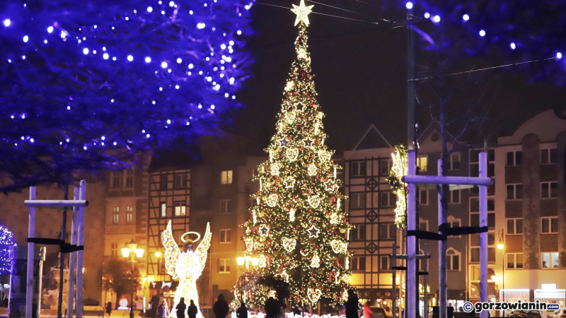 12/19 Świąteczne iluminacje w Gorzowie