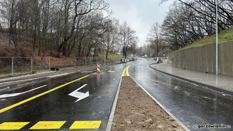 3/10 Kierowcy mogą jeździć pierwszą częścią ronda przy Słowiance w Gorzowie