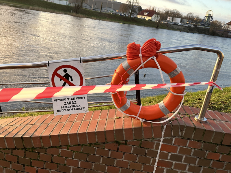 6/6 Bulwary nad Wartą w Gorzowie zalane