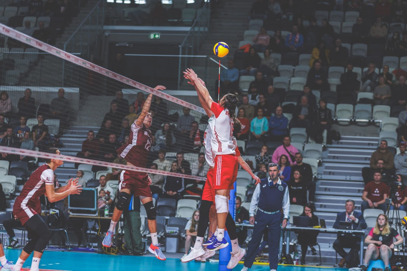 5/14 Mecz Polska - Łotwa. ME Wschodniej U20 w siatkówce w Arenie Gorzów