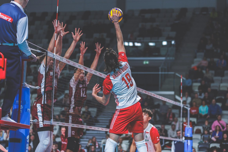 13/14 Mecz Polska - Łotwa. ME Wschodniej U20 w siatkówce w Arenie Gorzów