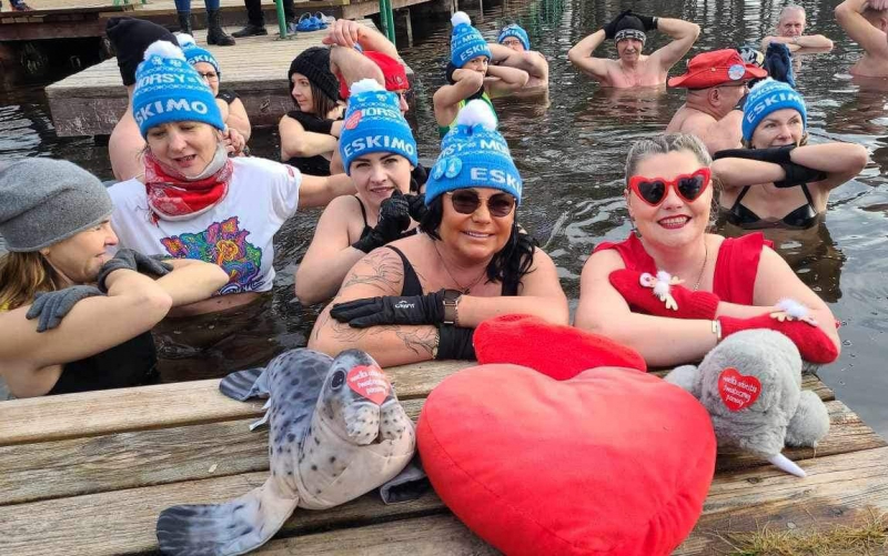 3/13 Klub Morsów Eskimo wspierał WOŚP w Kłodawie