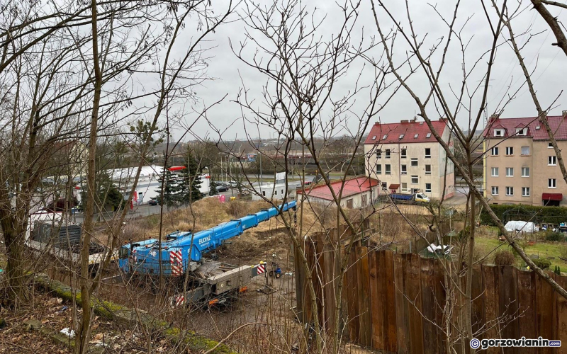 4/5 Budowa sklepu Aldi przy Al. 11 Listopada w Gorzowie