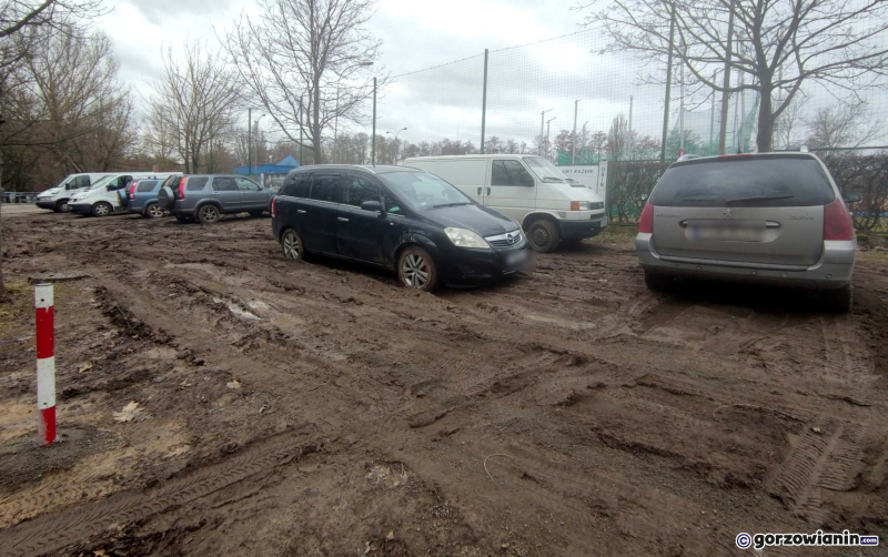 7/11 Zniszczony teren zielony przy ul. Wyszyńskiego w Gorzowie