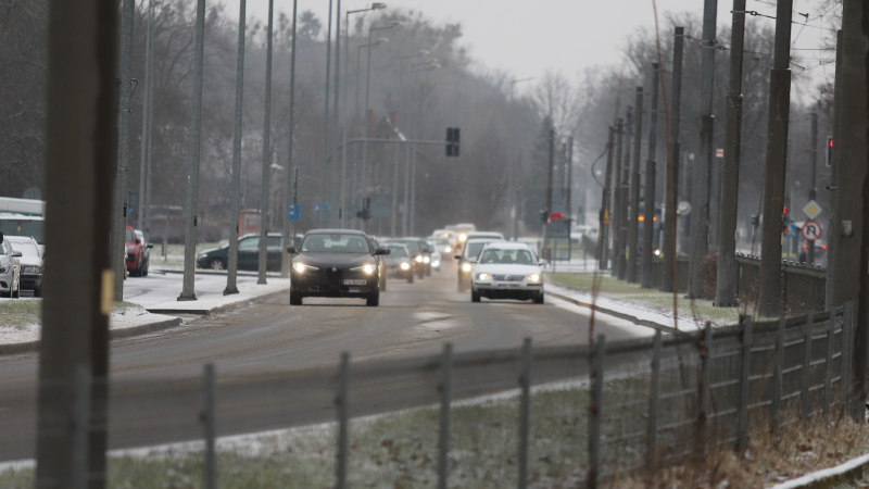 4/4 Opady śniegu w Gorzowie