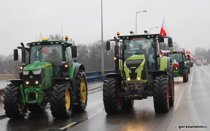 3/16 Strajk generalny rolników w Gorzowie