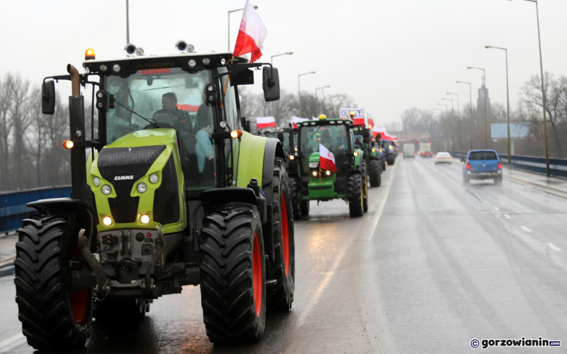 4/16 Strajk generalny rolników w Gorzowie