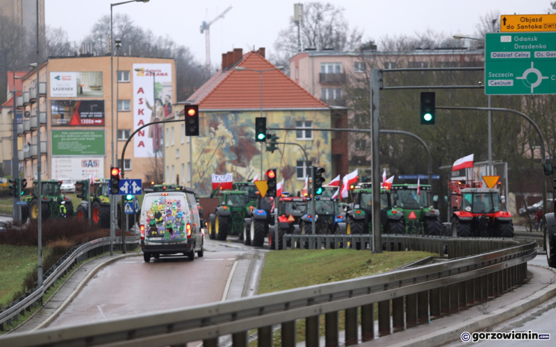 11/16 Strajk generalny rolników w Gorzowie