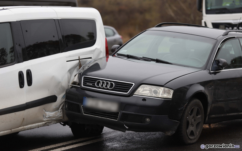 6/11 Zderzenie audi i fiata na Kasprzaka w Gorzowie