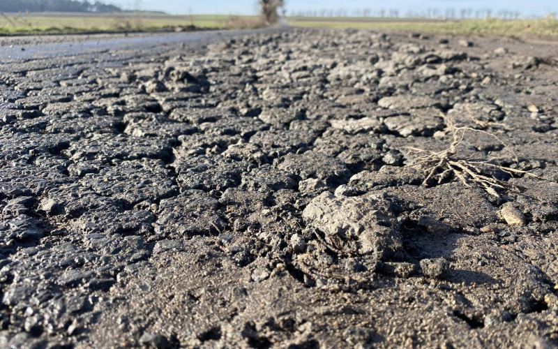 5/9 Zamknięta droga powiatowa Stanowice - Racław