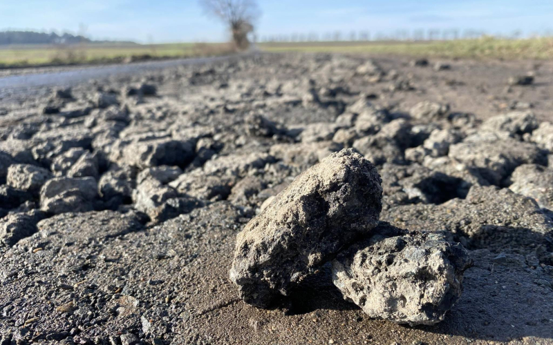 9/9 Zamknięta droga powiatowa Stanowice - Racław