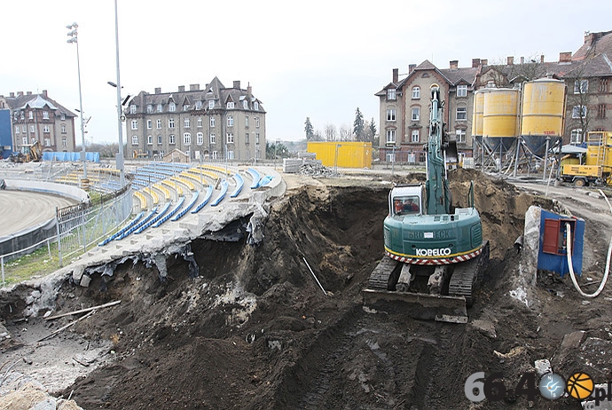 14/22 Kamień węgielny pod rozbudowę stadionu im. Edwarda Jancarza
