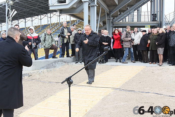 15/22 Kamień węgielny pod rozbudowę stadionu im. Edwarda Jancarza