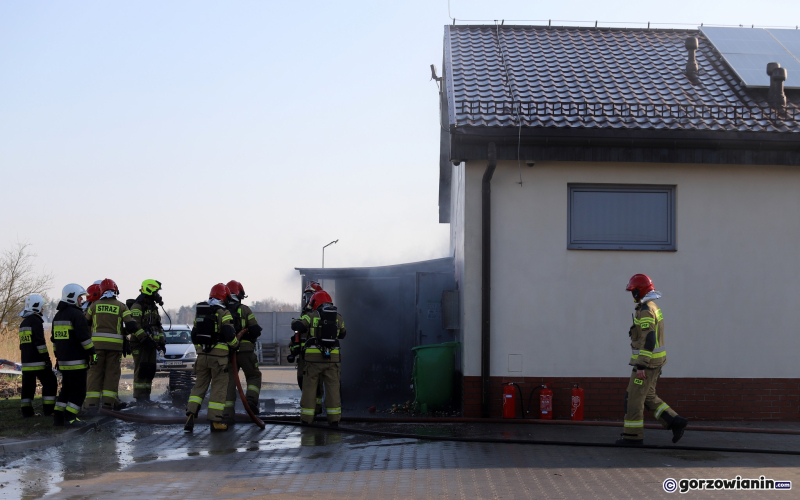 9/9 Pożar Dino w Deszcznie koło Gorzowa