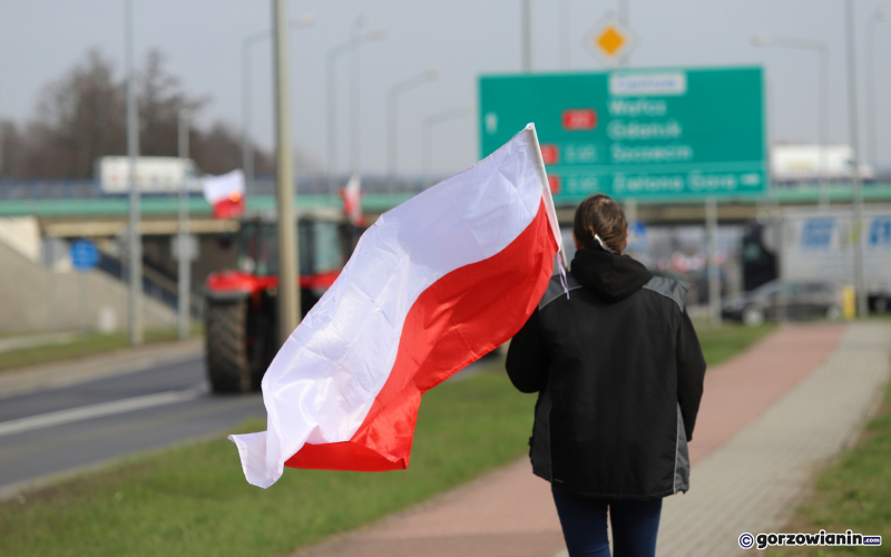 4/20 Protest rolników w Gorzowie. Zablokowany węzeł S3 Gorzów Południe