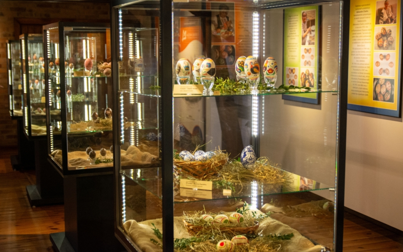 12/13 Wystawa wielkanocnych pisanek w Spichlerzu w Gorzowie