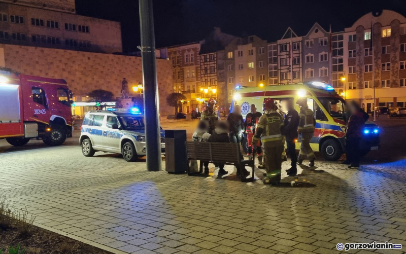 4/5 Akcja służb na Starym Rynku w Gorzowie