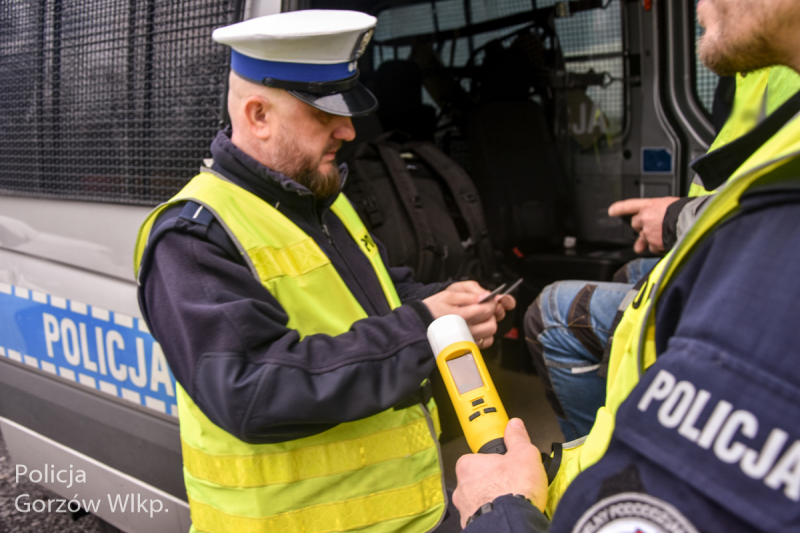 4/10 Poranne kontrole trzeźwości w Gorzowie