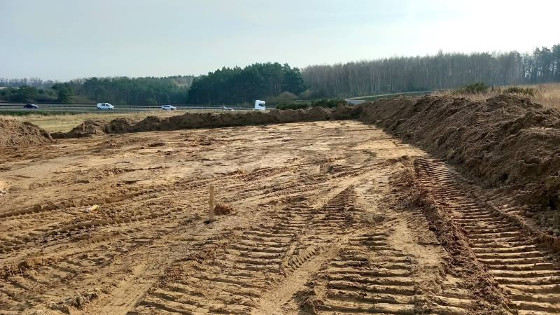 4/4 Ruszyła budowa placu dla motocyklistów