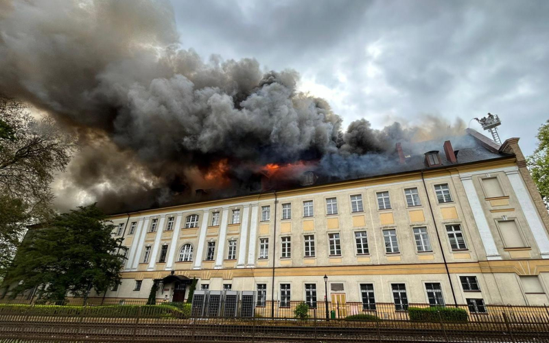13/13 Pożar budynków AJP w Gorzowie