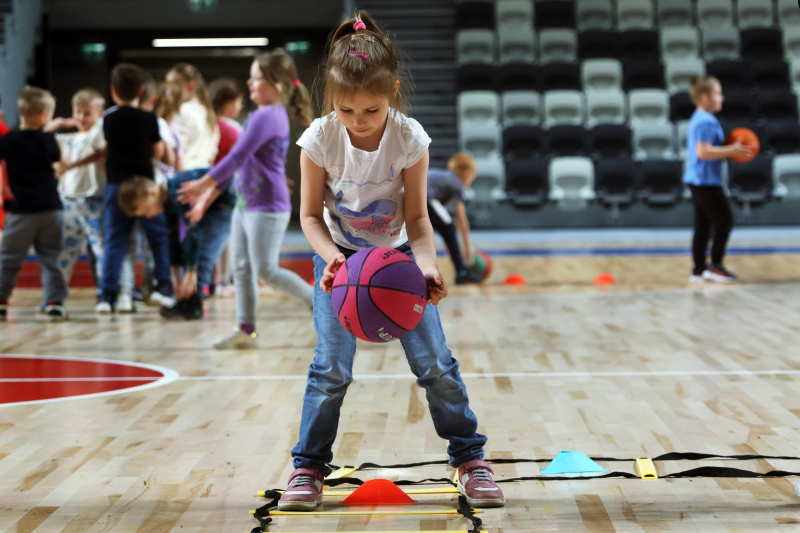 10/128 Lekcja WF z wicemistrzyniami Polski w Arenie Gorzów