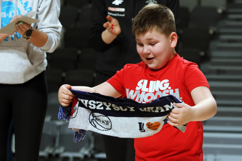 16/128 Lekcja WF z wicemistrzyniami Polski w Arenie Gorzów