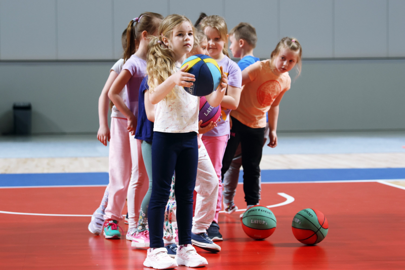 20/128 Lekcja WF z wicemistrzyniami Polski w Arenie Gorzów