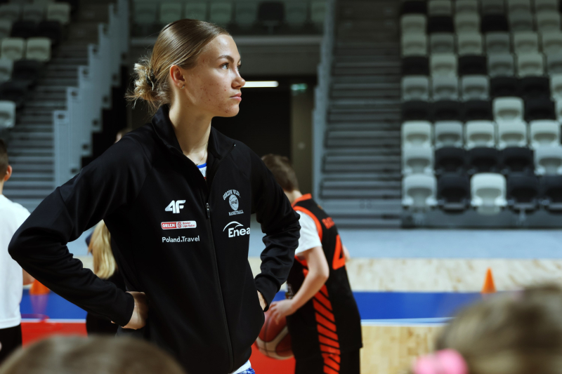 24/128 Lekcja WF z wicemistrzyniami Polski w Arenie Gorzów