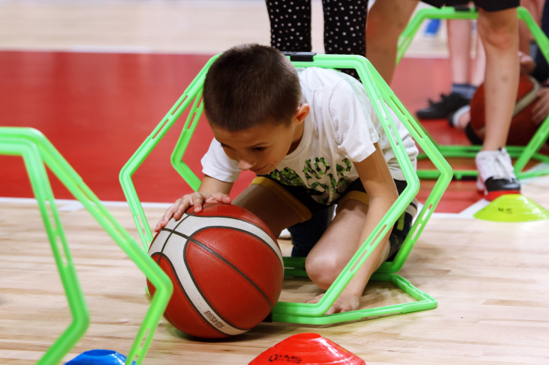 25/128 Lekcja WF z wicemistrzyniami Polski w Arenie Gorzów