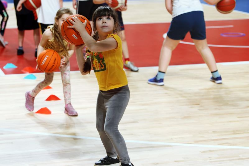 29/128 Lekcja WF z wicemistrzyniami Polski w Arenie Gorzów