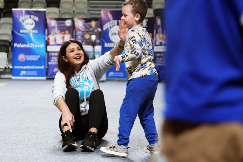 31/128 Lekcja WF z wicemistrzyniami Polski w Arenie Gorzów