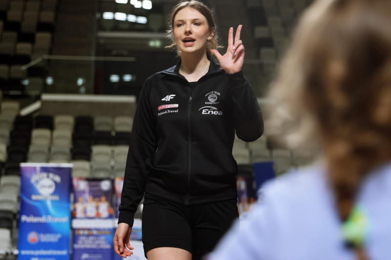 32/128 Lekcja WF z wicemistrzyniami Polski w Arenie Gorzów