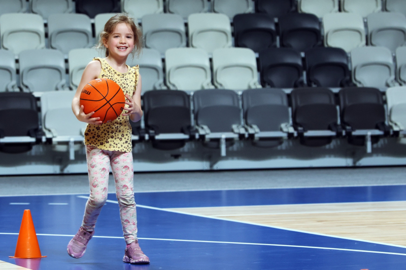 36/128 Lekcja WF z wicemistrzyniami Polski w Arenie Gorzów